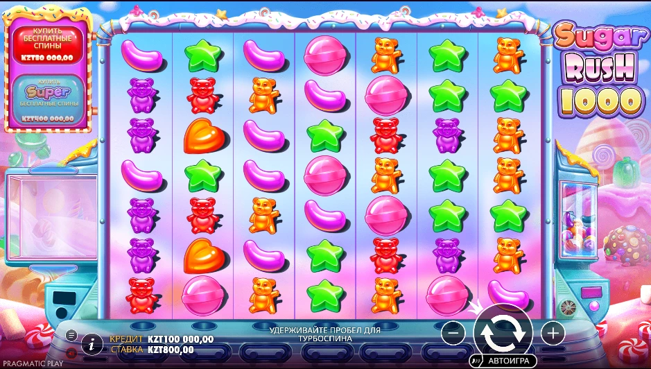 Sugar 1000 rush slot.